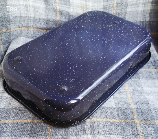 Емайлирана тава от соца , снимка 3 - Съдове за готвене - 53897003