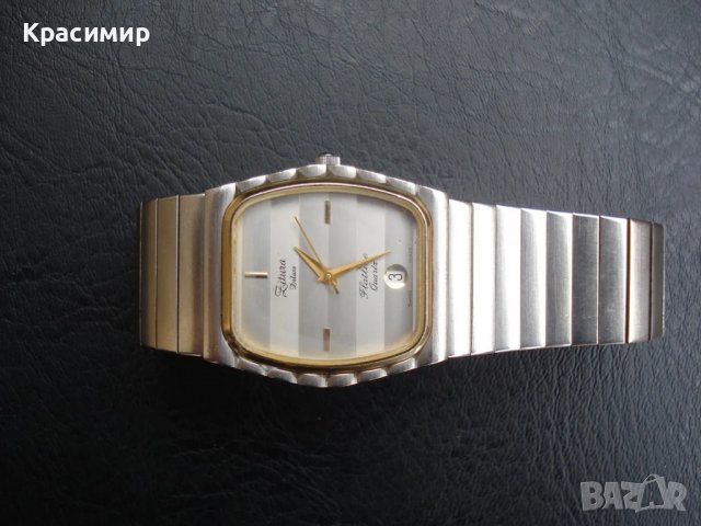 Дамски часовник ZITURA de Luxe/ ETA 955.412/ Кварцов часовник с дата, снимка 3 - Дамски - 38219554