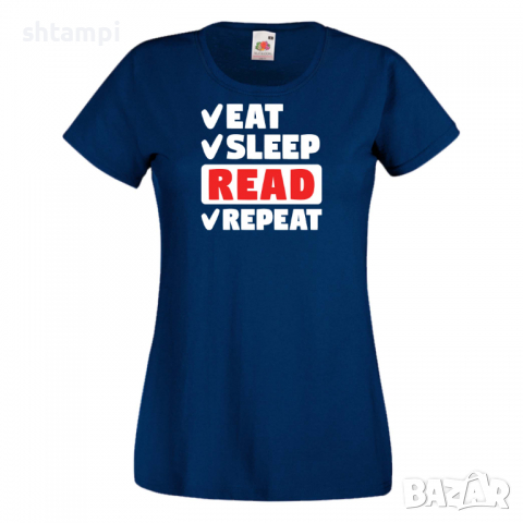 Дамска тениска Read,Eat,Sleep,Peker,Anime,Repeat,Ядене,Повторение,, снимка 10 - Тениски - 36422219