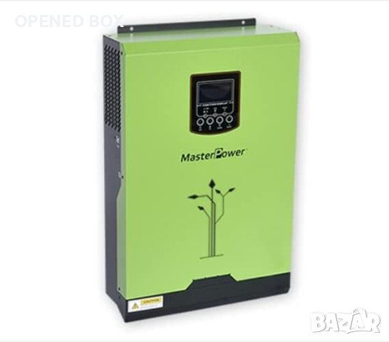 Master U-Power UPS Хибридно зарядно устройство UP 3000W 24V PWM 50Ah 1200W на панели, снимка 2 - Друга електроника - 44349173