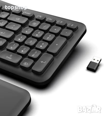 НОВА, ТЕСТВАНА ергонимична клавиатура mobility lab с донгъл, Регулируем наклон, 16 комбинации, снимка 5 - Клавиатури и мишки - 50552480