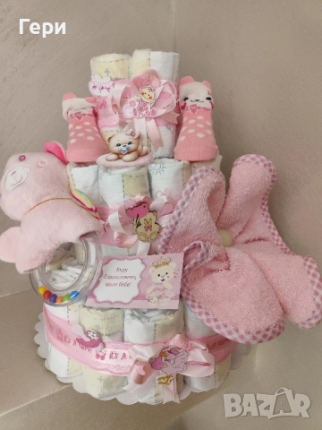 Торти от памперси Pampers premium care2, снимка 17 - Пелени, памперси - 40044951