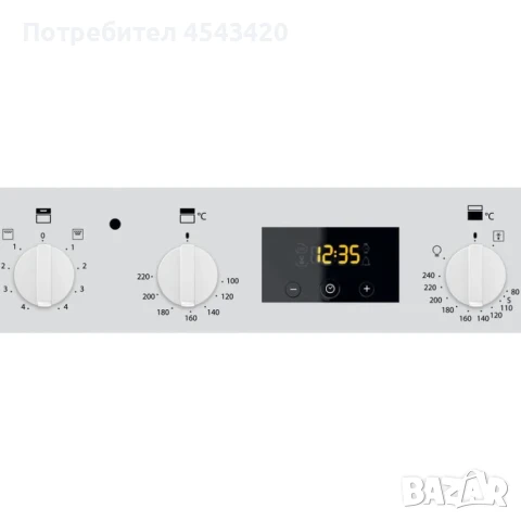 Двойна фурна за вграждане Hotpoint DD2540 WH, снимка 3 - Печки, фурни - 51211622