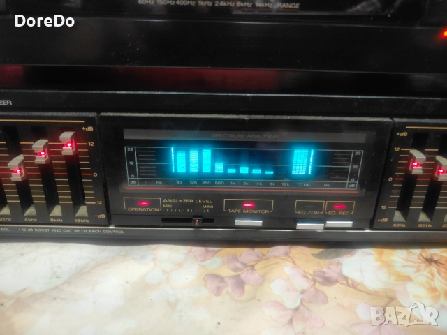 Еквалайзери Sony SEQ-411 FisherEQ-876, снимка 5 - Еквалайзери - 52647242