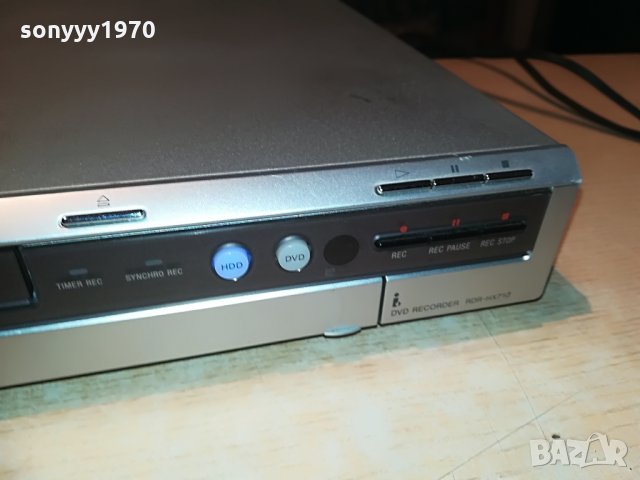 sony rdr-hx710 hdd/dvd recorder, снимка 13 - Плейъри, домашно кино, прожектори - 29088094