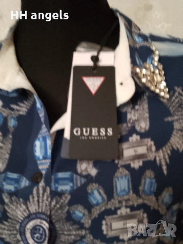 Guess маркова риза с камъни, снимка 2 - Ризи - 53117385