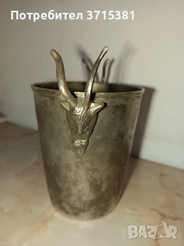 Съд за охлаждане на вино. , снимка 5 - Антикварни и старинни предмети - 52907775