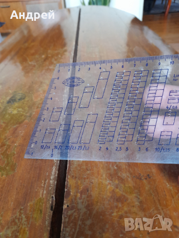 Стара шаблонна линия Burobedarf Olbernhau, снимка 4 - Други ценни предмети - 44808136