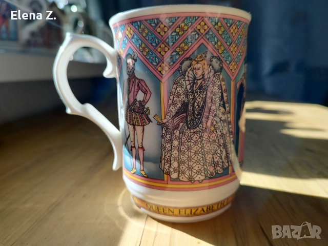 Витидж колекционерски чайник Sadler Кралица Елизабет I, снимка 14 - Колекции - 52411633