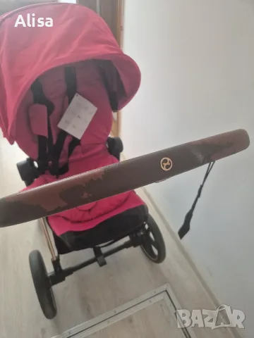 Cybex Priam Fancy Pink, снимка 12 - Детски колички - 55753029