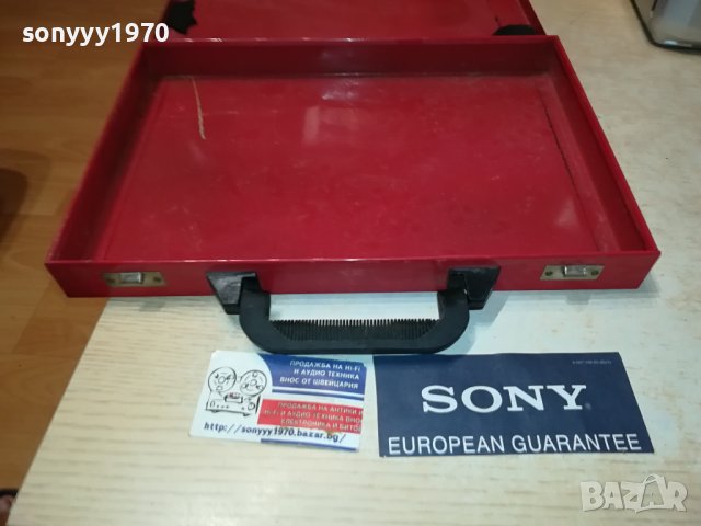 KINZO-МЕТАЛЕН КУФАР ОТ ШВЕЦИЯ 1909231041, снимка 14 - Куфари с инструменти - 42243111