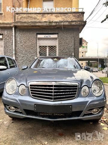 Предна броня за Мерцедес E-класа W211. Фейслифт 2007-2009г