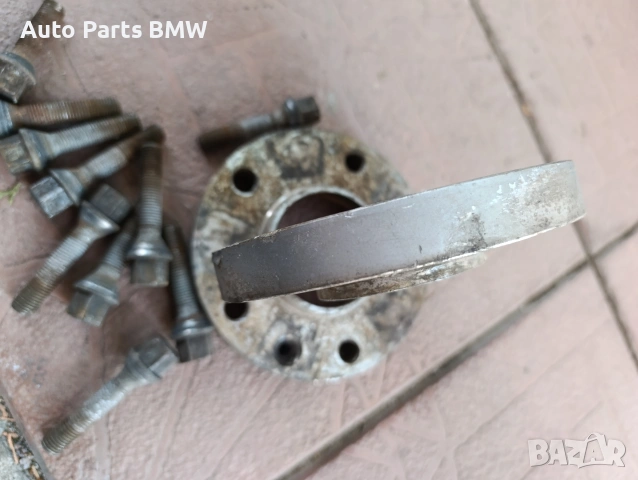 Фланци BMW БМВ 20 мм и 12,5 мм Е36 Е46 Е38 Е53 Е83 Е87 Е60 Е61 Е63 Е64 Е65 Е66 Е90 Е91 Е92 Е93 Е70, снимка 10 - Части - 46380991
