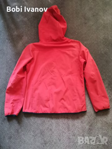 Яке червено Etirel размер L44, снимка 2 - Якета - 42234366