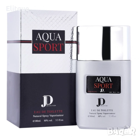 AQUA SPORT - Мъжки, дълготраен парфюм 