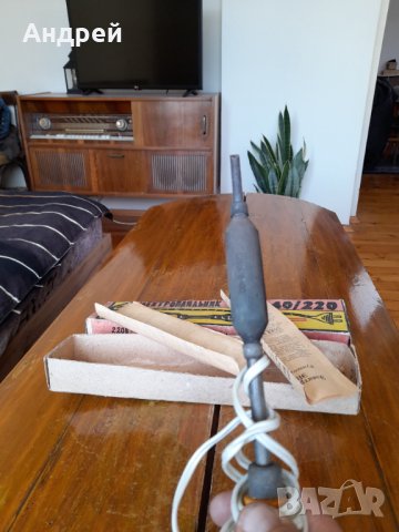 Стар поялник #16, снимка 3 - Антикварни и старинни предмети - 38023742