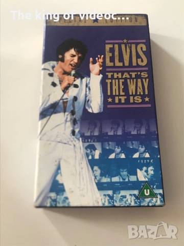 Видеокасета ELVIS  That ‘s THE WAY IT IS. VHS