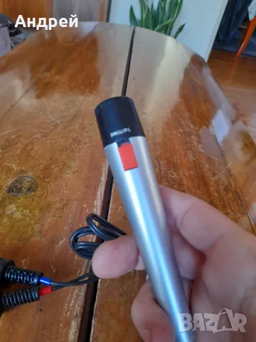 Стар микрофон PHILIPS #10, снимка 2 - Други ценни предмети - 48103385