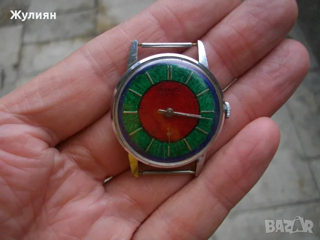 КОЛЕКЦИОНЕРСКИ ЧАСОВНИК РАКЕТА 2603 RAKETA 16 JEWELS 