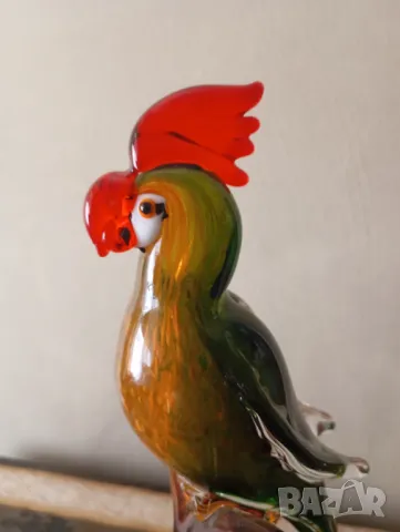 Статуетка мурано-лпапагал, снимка 2 - Статуетки - 49966762