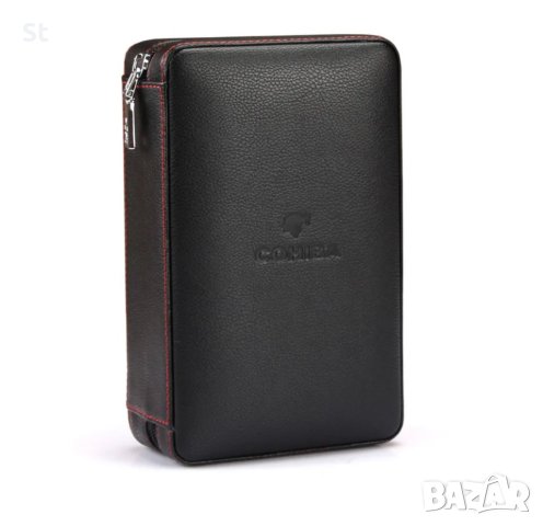 Cohiba  кутия за пури кедров преносим хумидор с кожено покритие кохиба, снимка 6 - Други - 42062389