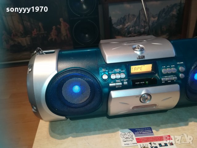 jvc cd/tuner/deck/aux/led 1212201939, снимка 6 - Ресийвъри, усилватели, смесителни пултове - 31100346