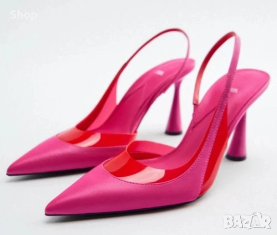 Обувки на ток на Zara 