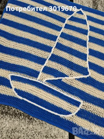 бебешко плетено одеяло