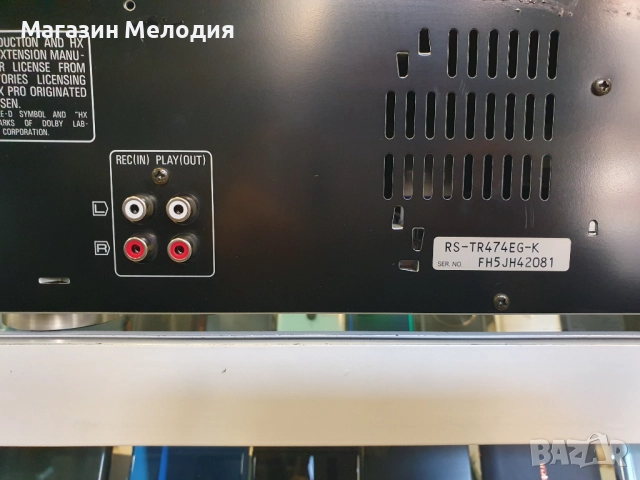 Касетен дек Technics RS-TR474 В отлично техническо и визуално състояние., снимка 10 - Декове - 35508370
