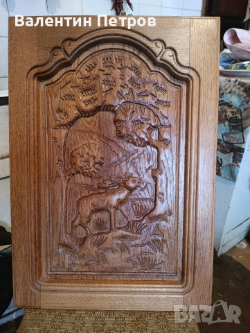 масивно дървено пано