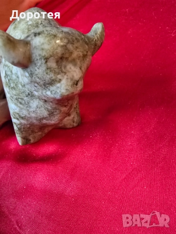 Фигура на Бик от камък, снимка 4 - Статуетки - 51555694