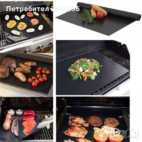 27552 Тефлонова подложка за печене на скара и фурна, снимка 7 - Други стоки за дома - 35345458