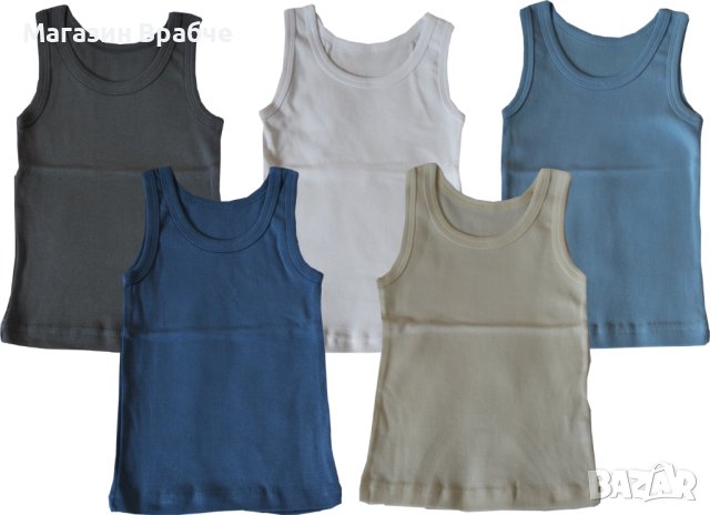 Детски потник от памучен рипс, снимка 1