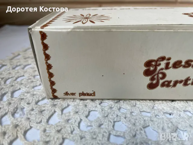 Красиви посребрени пръстени за салфетки от Англия , снимка 6 - Антикварни и старинни предмети - 50338547