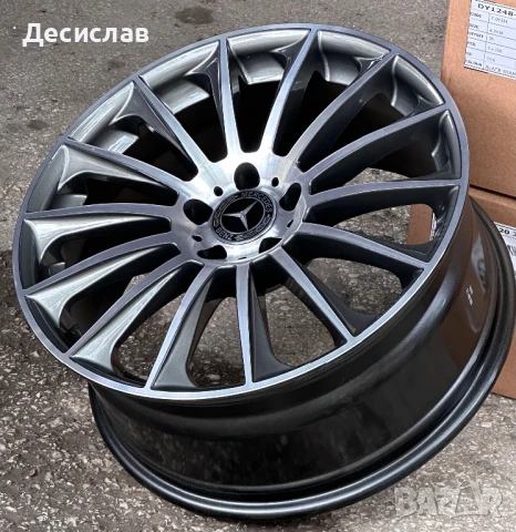 AMG Джанти за Мерцедес Mercedes 19 цола 5х112 чисто нови Спорт Пакет E S CLS, снимка 2 - Гуми и джанти - 50450550