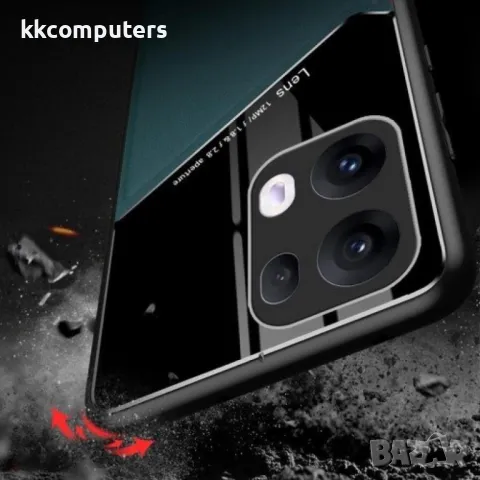 Oppo Find X8 Pro 5G Удароустойчив Cloth Texture Кожен Калъф и Протектор, снимка 7 - Калъфи, кейсове - 49823107