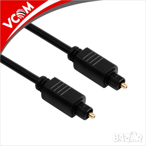 VCom Оптичен Аудио Кабел TOSLINK M/M, 5 метра