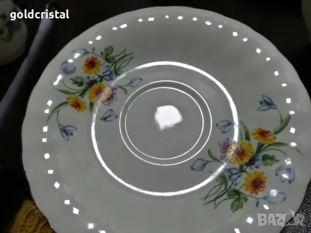 Стар български костен порцелан Бононя чашки за кафе , снимка 12 - Антикварни и старинни предмети - 48657410