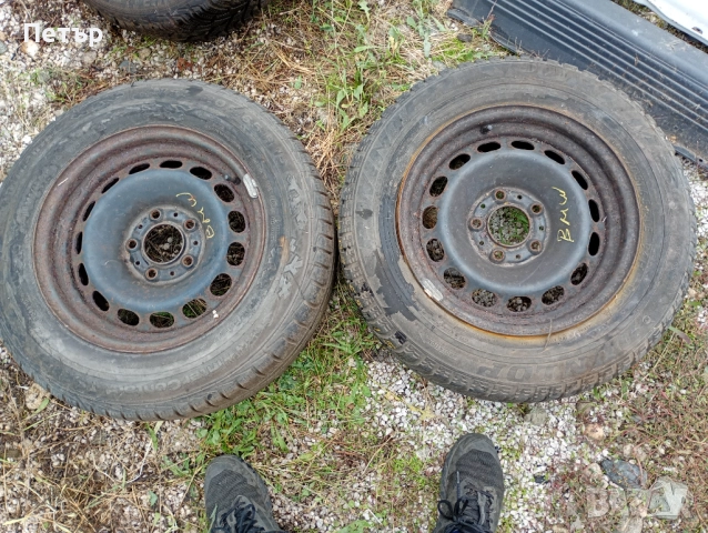 2 броя джанти 15ски с подарък гуми за БМВ 5х120мм