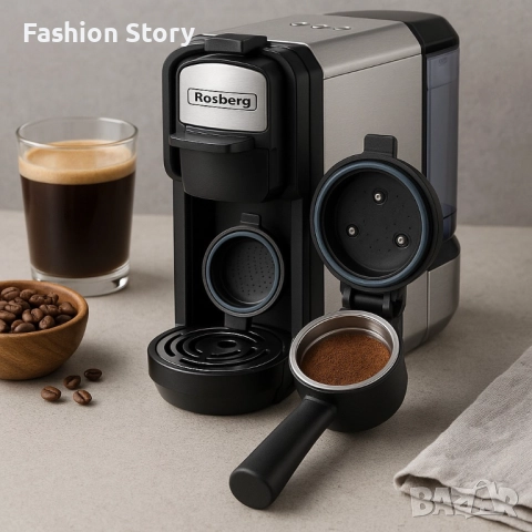 Двойна приставка за мляно кафе, снимка 2 - Кафемашини - 51441089