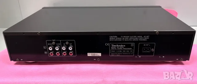 *ПЕРФЕКТЕН* DSP Графичен Еквалайзер Technics SH-GE 90 Made in Japan, снимка 12 - Ресийвъри, усилватели, смесителни пултове - 56296597