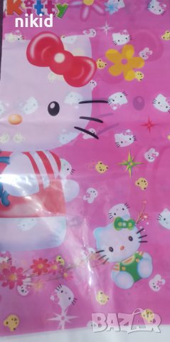 Hello Kitty  Хелоу Кити найлонова покривка за парти рожден ден, снимка 3 - Домашни продукти - 19994741