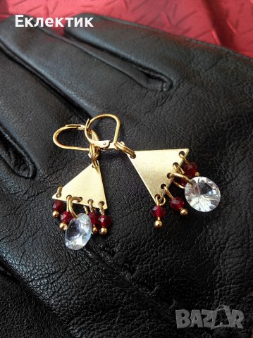 Обеци с кубичен цирконий, снимка 9 - Обеци - 37911042