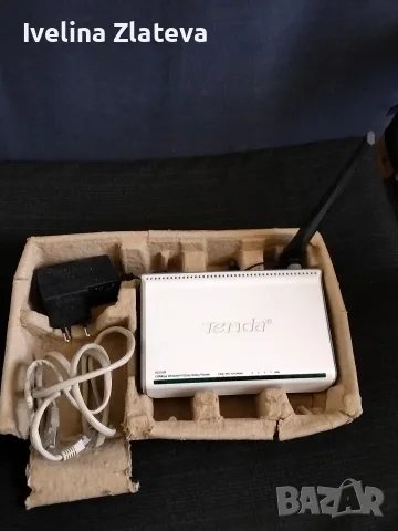 Wi-Fi рутер Tenda 📡

Продавам рутер Tenda, подходящ за домашен интернет.

✅ Работещ
✅ Лесен за