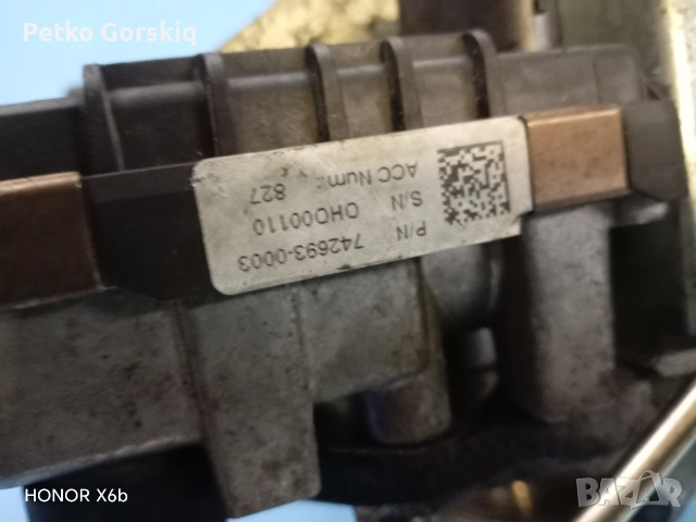 Турбо за мерцедес w211, снимка 3 - Части - 53201979