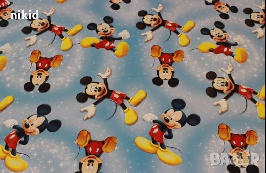 Мики Мини Маус опаковъчна хартия за подарък подаръци ролка, снимка 2 - Други - 35615886