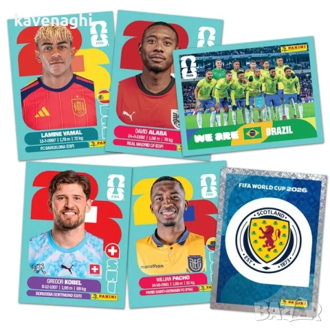 PRE-ORDER: Panini WORLD CUP 2026 празен албум + всички стикери, снимка 4 - Колекции - 54098072