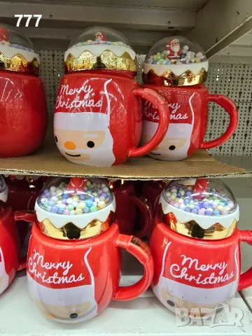 коледни чаши с капак , снимка 3 - Чаши - 48246234