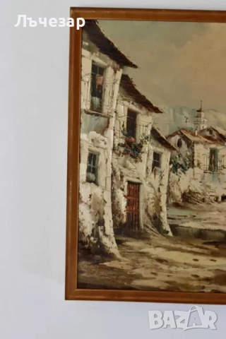 Стари картини от автор с подпис, снимка 8 - Картини - 52379310