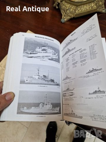Антикварна немска книга-,Военните кораби на света , снимка 7 - Антикварни и старинни предмети - 39504661